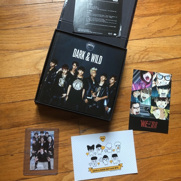 BTS signed album DARK & WILD - Picture 3 of 4